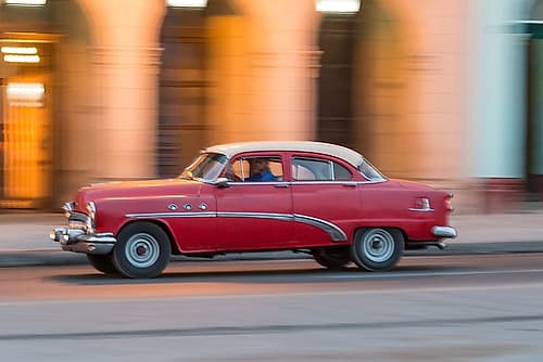 Cuba, Havana. Vintage 1953 Buick Special Art Print